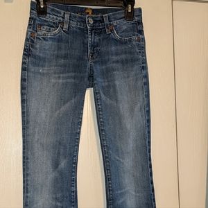 All Mankind 7 Blue Jeans